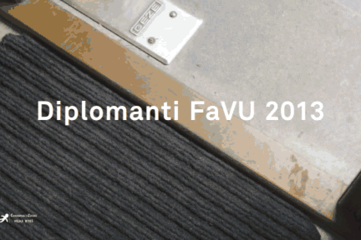 Diplomanti FaVU 2013